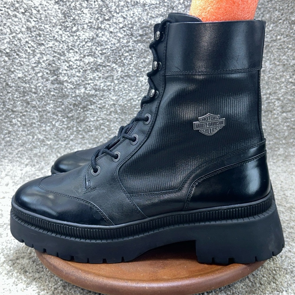 Harley-Davidson Women's Kavan Black or Brown 7-Inch Fashion Boots D65001 Size 11